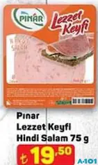 PINAR LEZZET KEYFİ HİNDİ SALAM 75 G